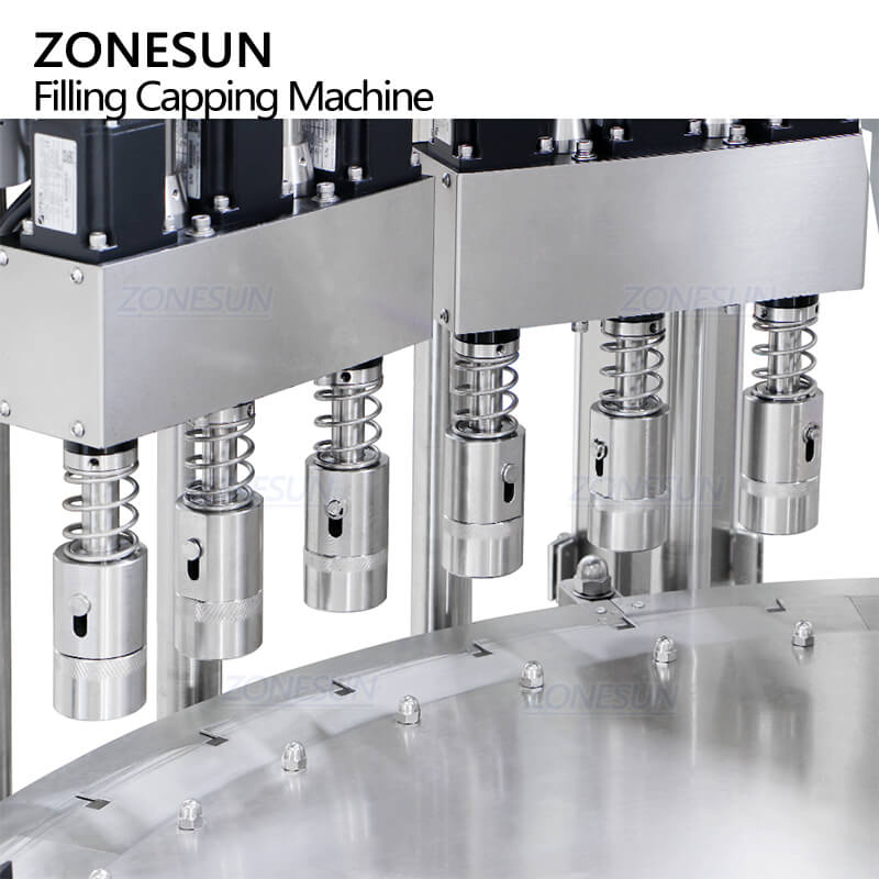 Hs Code Capping Machine Spout Pouch Filling Capping Machine | ZS-AFC12M High Speed Filler