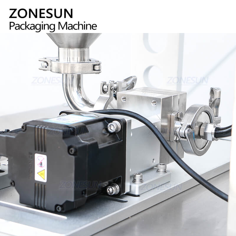 servo gear pump of paste filling machine for laboratory