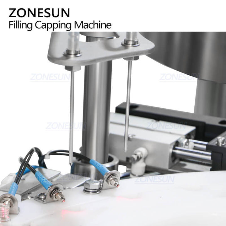 filling system of eye serum filling machine