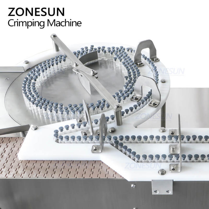 vial sorting structure of vial crimping machine