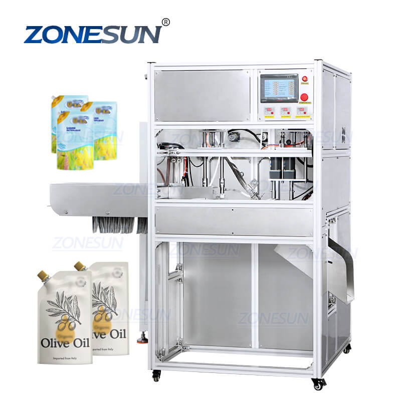 pouch filling capping machine