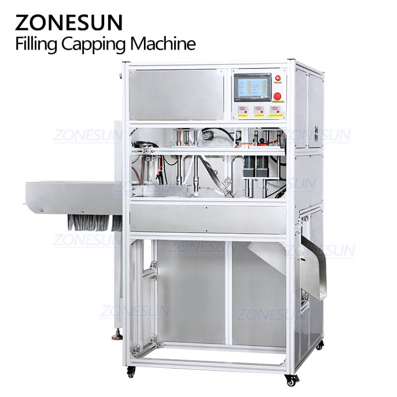 automatic pouch filling capping machine