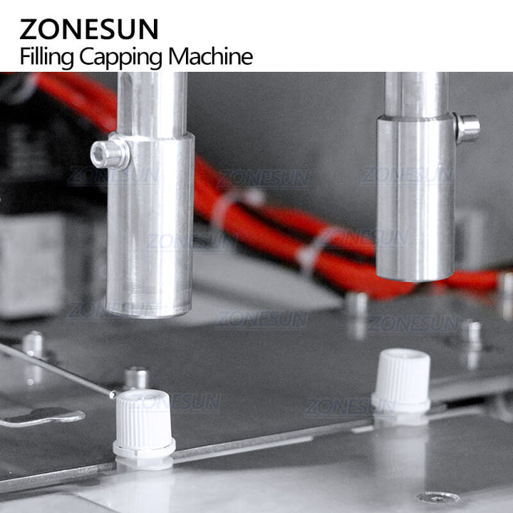 capping structure of pouch filling capping machine