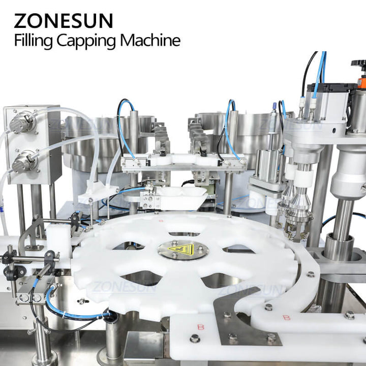 starwheel indexing system of monoblock dropper packing machine