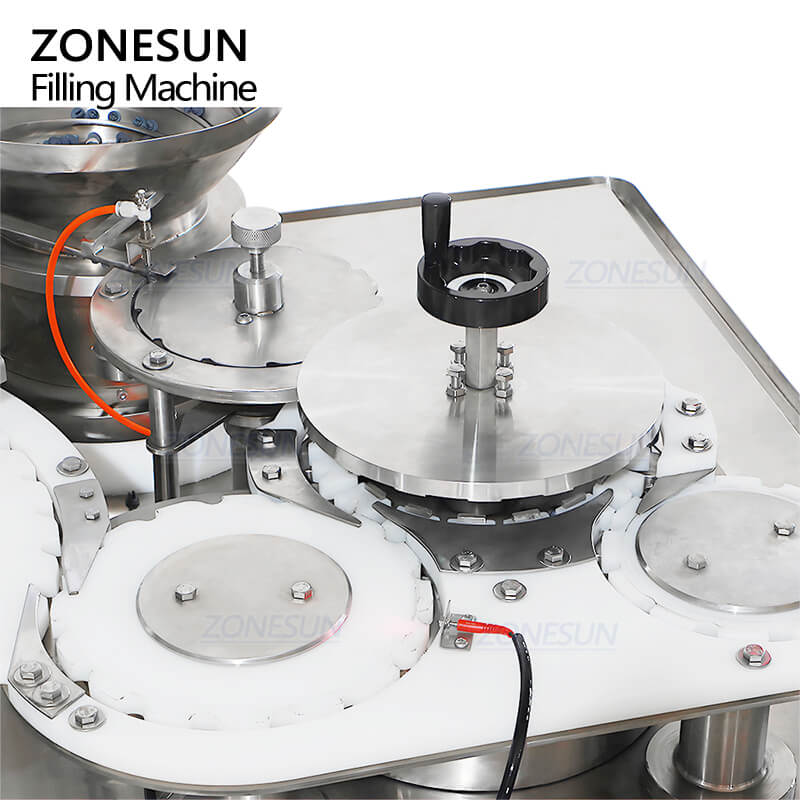 pressing structure of ZS-AFY1 automatic vial packaging machine