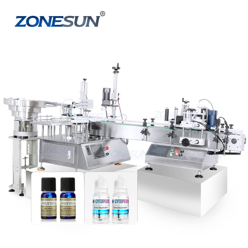 eyedrops filling capping labeling machine