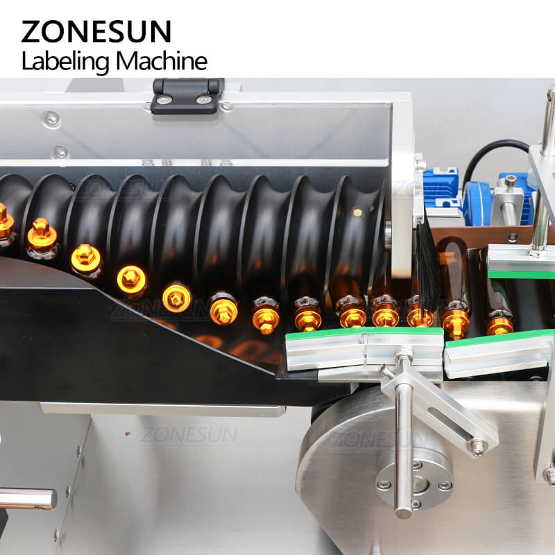 timing screw conveyor of automatic high speed labeling machine