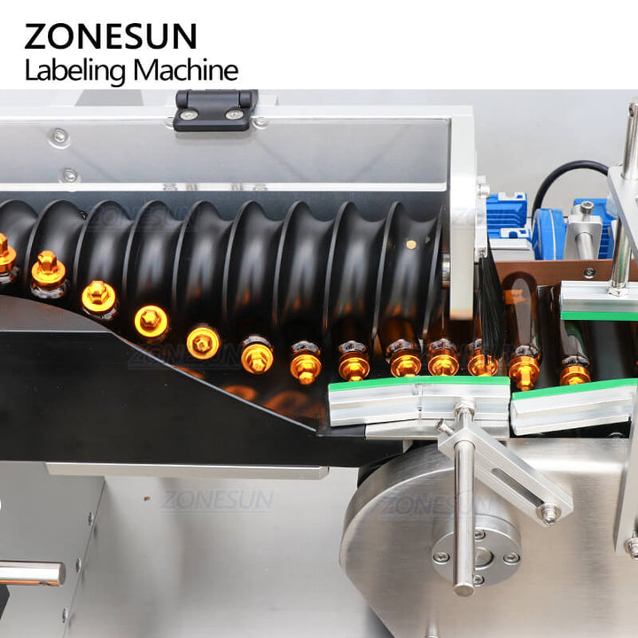 timing screw conveyor of automatic high speed labeling machine