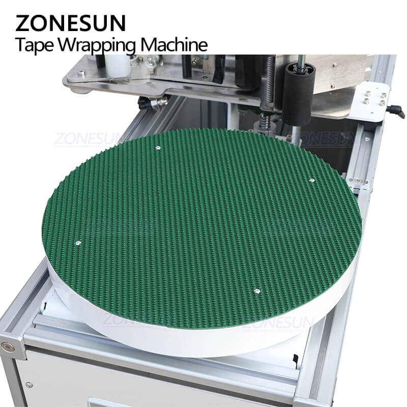 turntable of automatic box taping and wrapping machine
