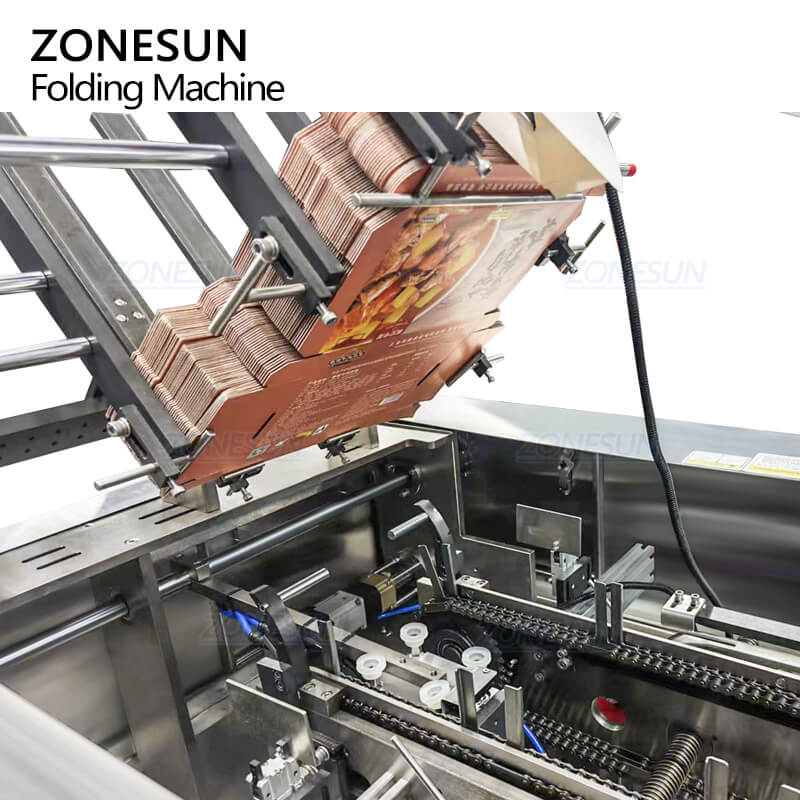 vacuum picking system of automatic mailer box folding machine