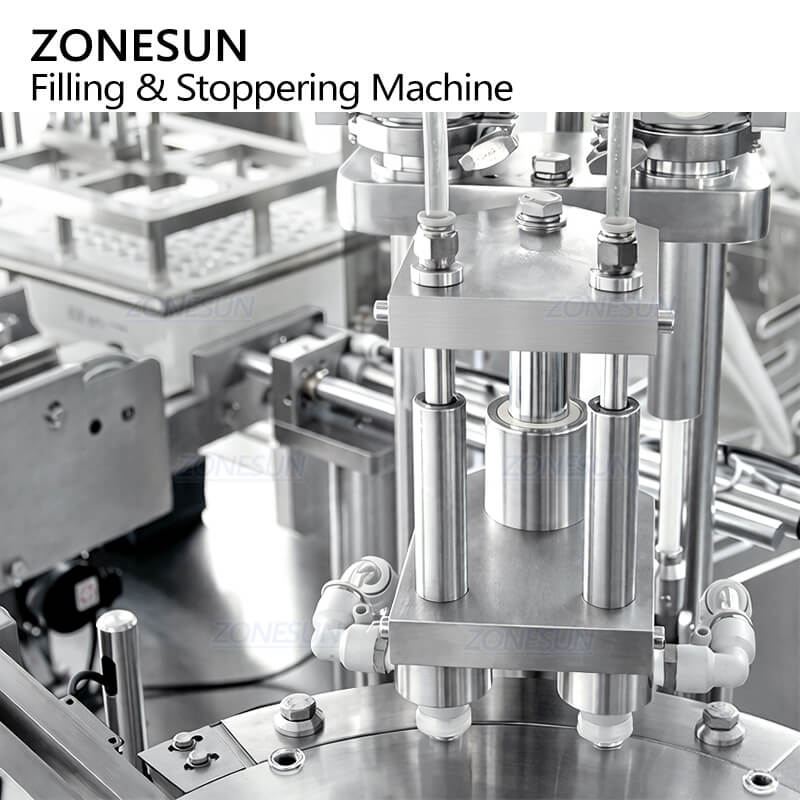 vacuum filling system of syringe filling machine 