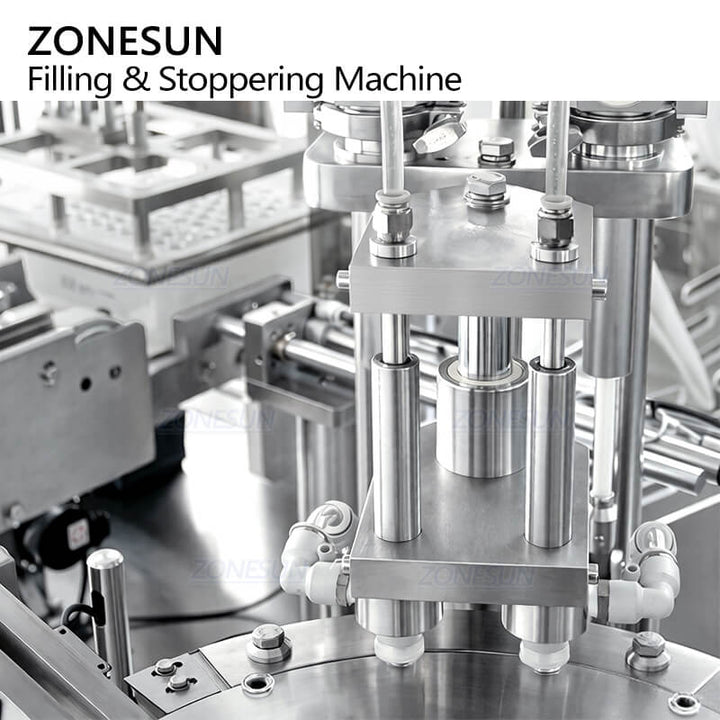 vacuum filling system of syringe filling machine 