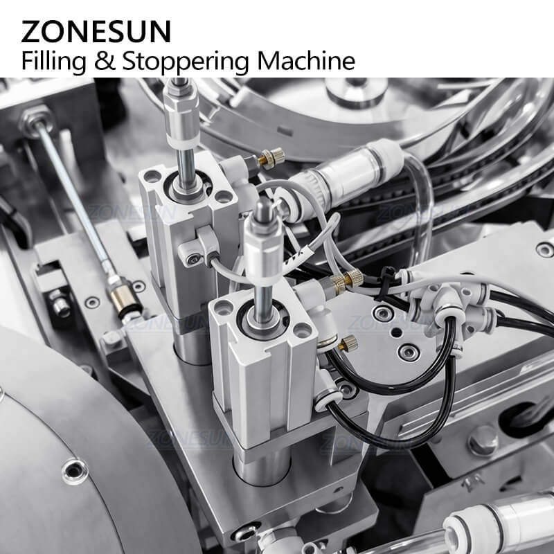 vacuum stoppering system of prefilled syringe filling stoppering machine