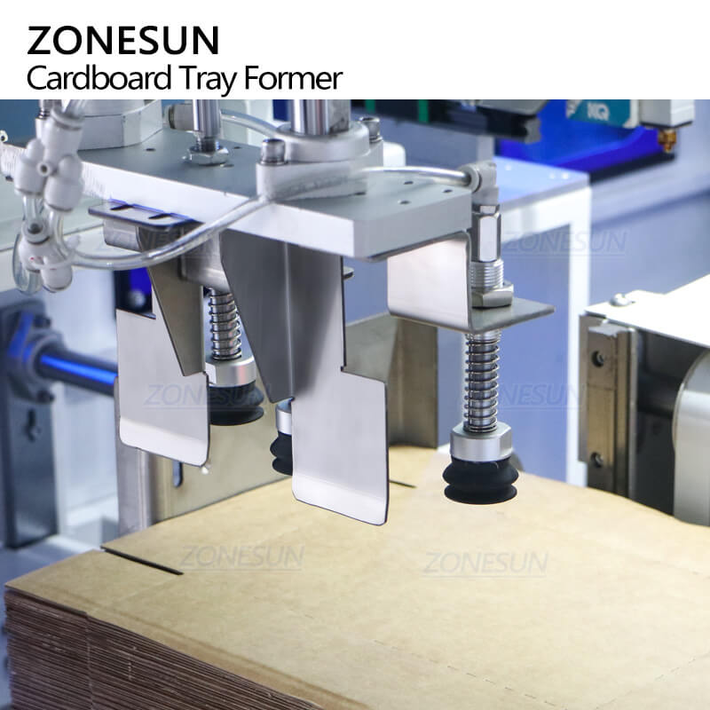 automatic cardboard tray maker