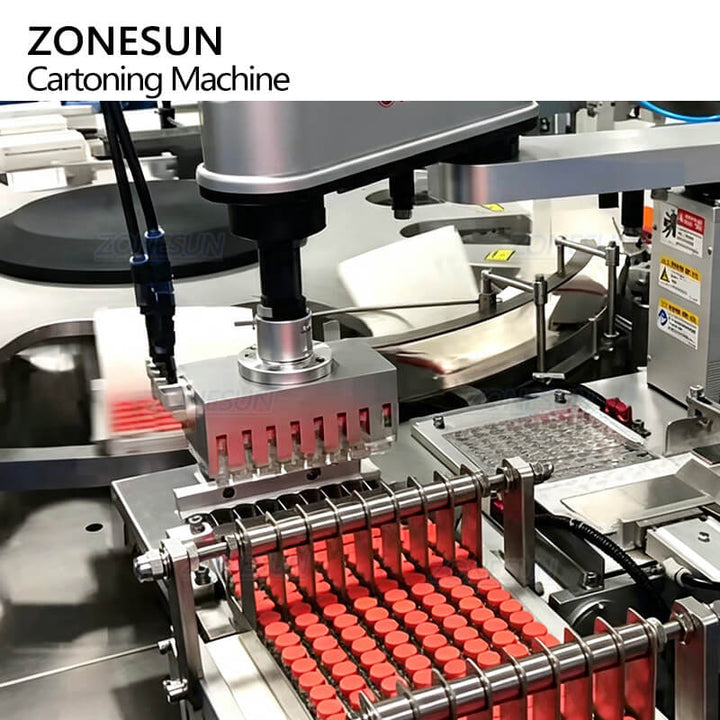vacuum vial loading system OF Pharmaceutical Vial Cartoning Machine