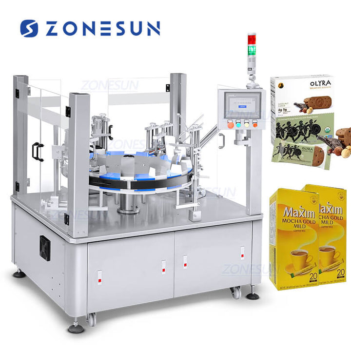 vertical cartoning machine for eyedrops 