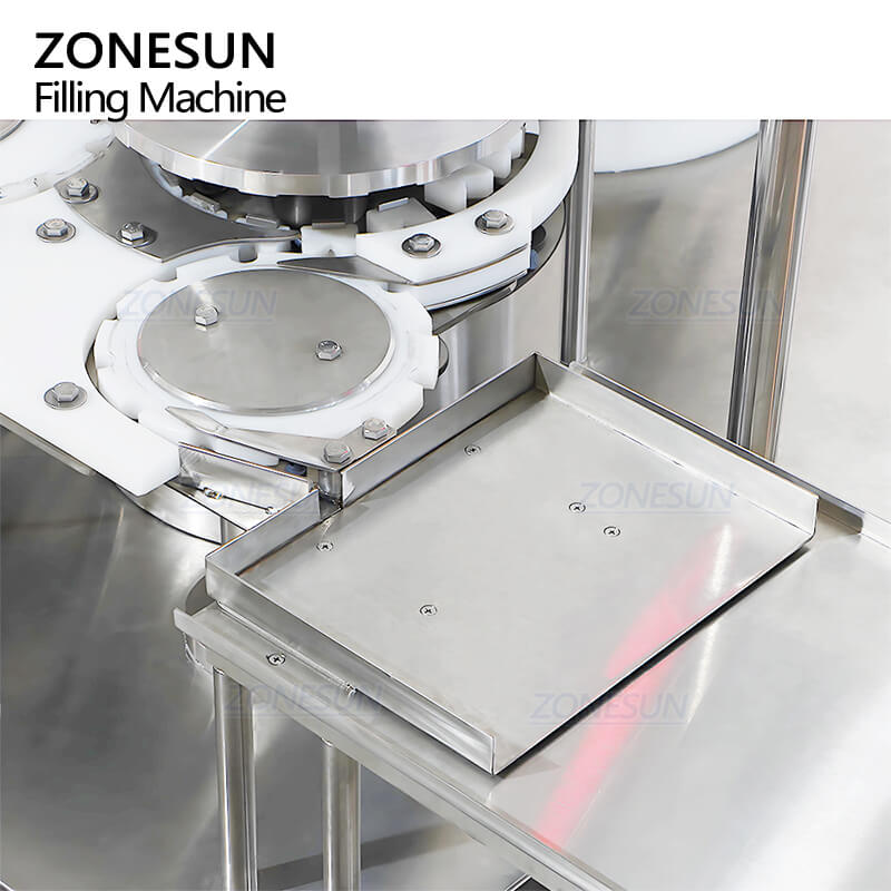 collecting tray of ZS-AFY1 automatic vial packaging machine for liquid