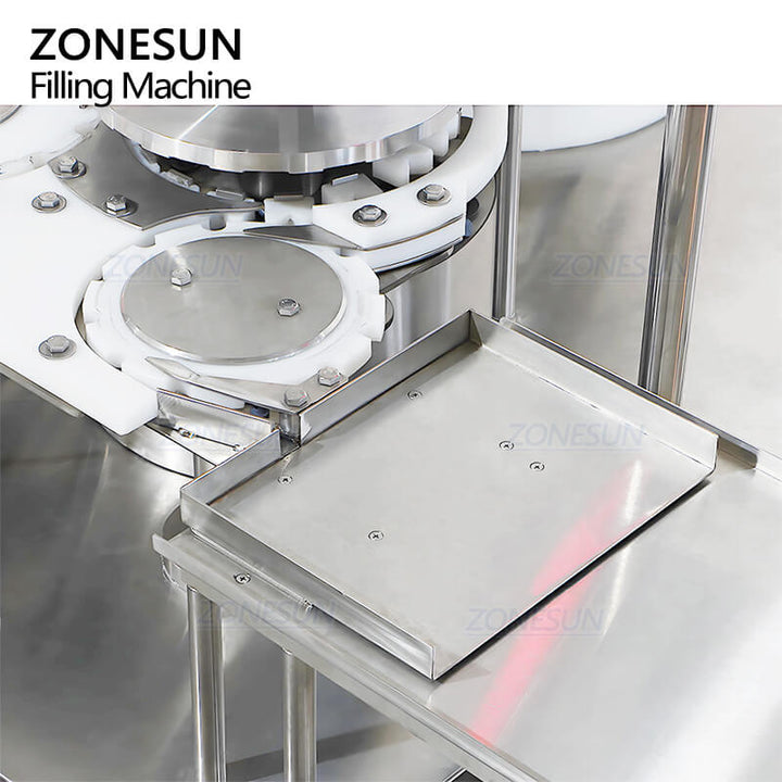 collecting tray of ZS-AFY1 automatic vial packaging machine for liquid