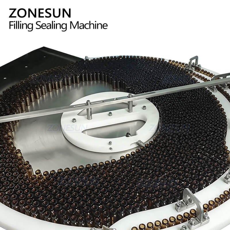 Bottle Unscrambling turntable of vial powder filling sealing machine