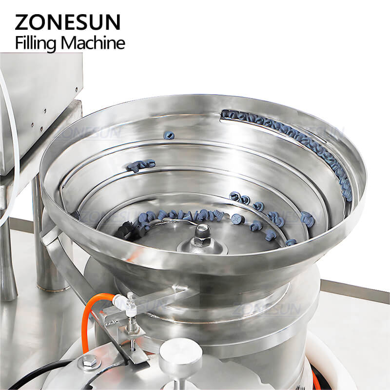 ZONESUN ZS-AFY1 Compact Automatic 10 Heads Peristaltic Pump Liquid Vial Small Bottle Filling Capping Machine