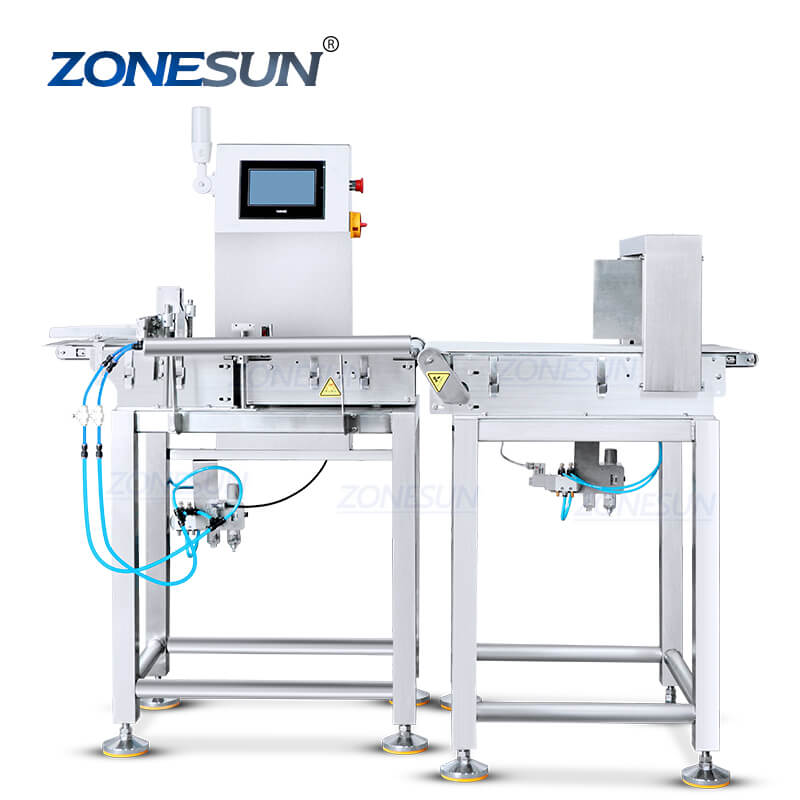 weighing detecting machine for filling line