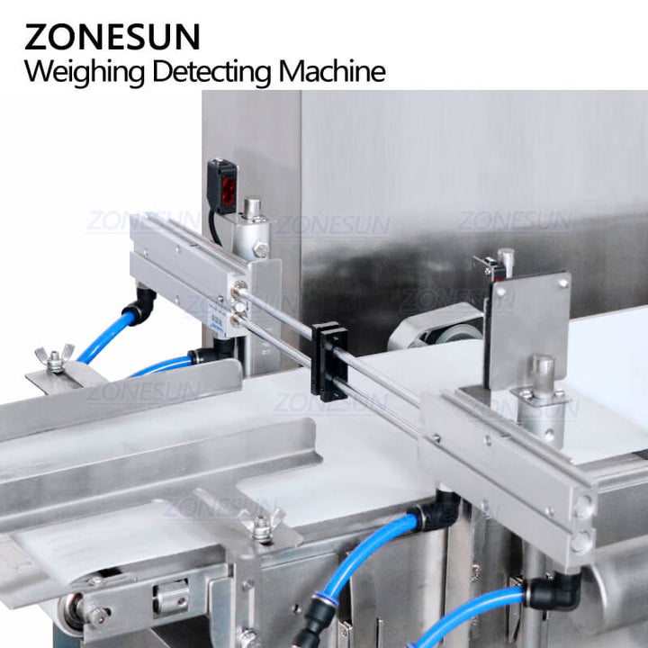 sensor of inline weighing detecting machine