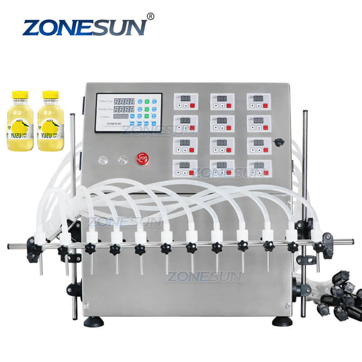 12 Head Liquid Filling Machine