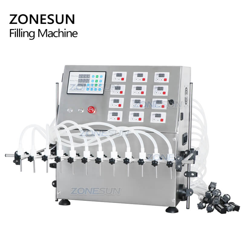 12 Head Liquid Filling Machine