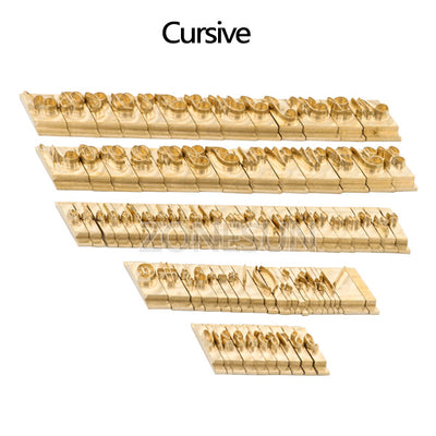 ZONESUN Diy GIFT Stamping Name Brass Mold Customized Logo On Wallet Shoes Leather Heat Press Name - ZONESUN TECHNOLOGY LIMITED
