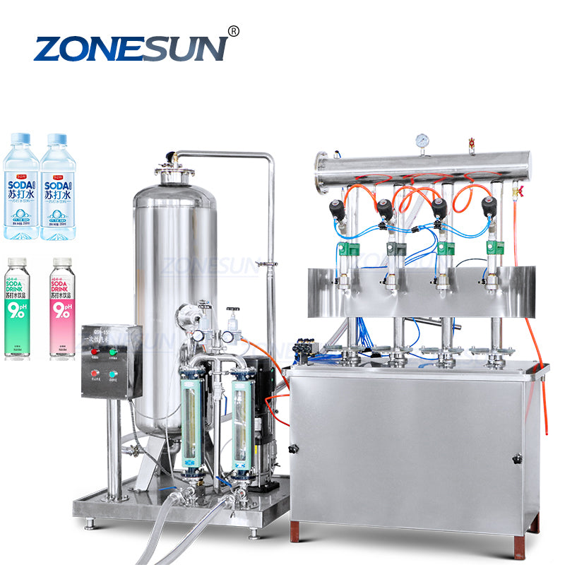 Semi-automatic Carbonated Drinks Filling Machine