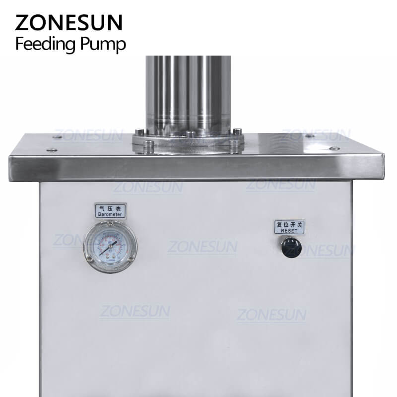 Barometer of Feeding Pump For Jam Filling Machine