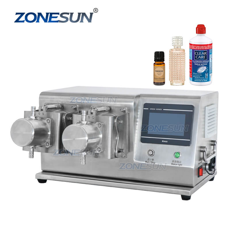 Double Head Ceramic Pump Filling Machine