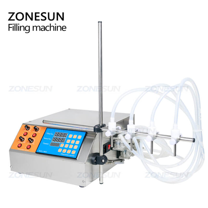 4 Head Peristaltic Pump Filling Machine