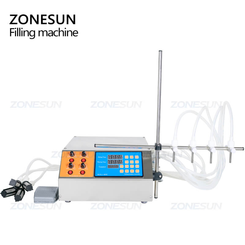 4 Head Peristaltic Pump Filling Machine