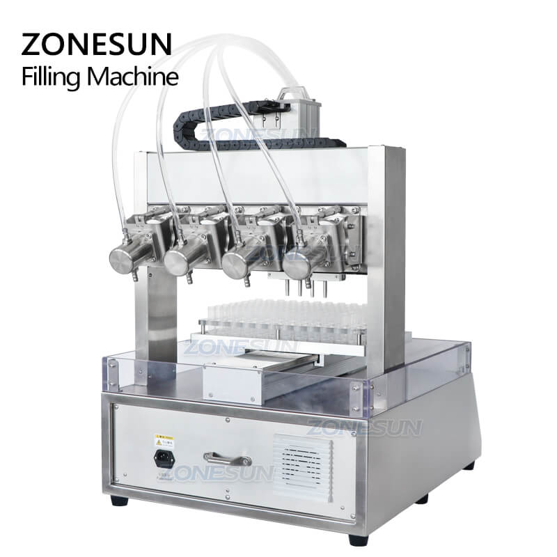 4 Heads Automatic Liquid Filling Machine