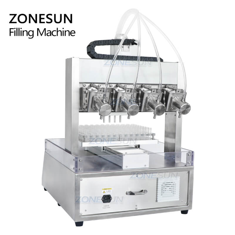 4 Heads Automatic Liquid Filling Machine
