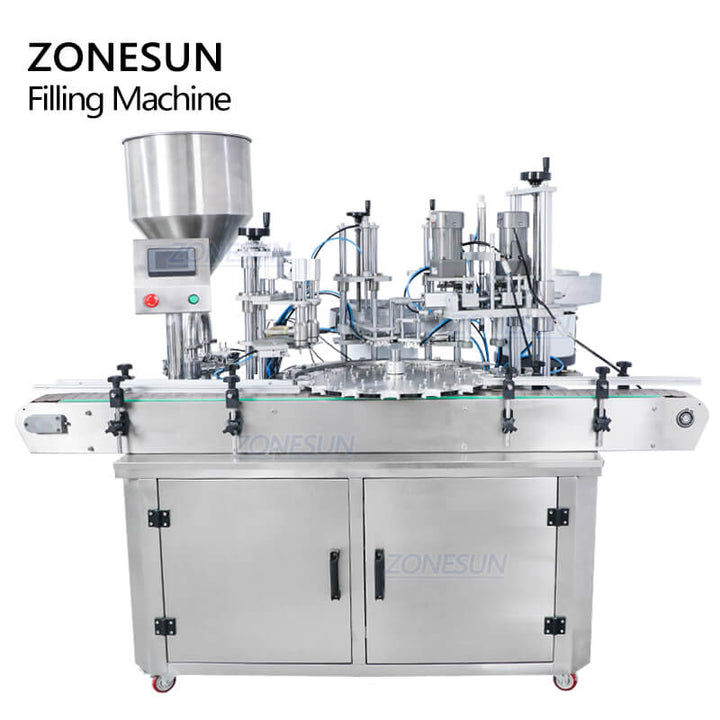 4 In 1 Filling And Capping Machine