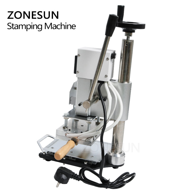 ZONESUN ZS-110 Digital Hot Foil Stamping Machine For Leather Wood Leather PVC Paper DIY - ZONESUN TECHNOLOGY LIMITED