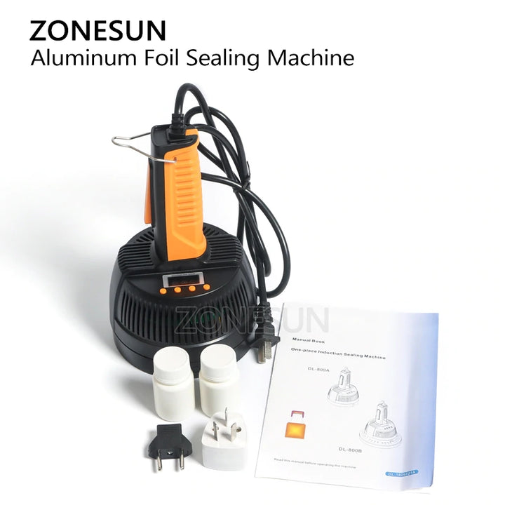 ZONESUN Hand Held Electromagnetic Induction Sealer Microcomputer Bottle Sealing Machine Aluminum Foil Medical Plastic Capper - ZONESUN TECHNOLOGY LIMITED
