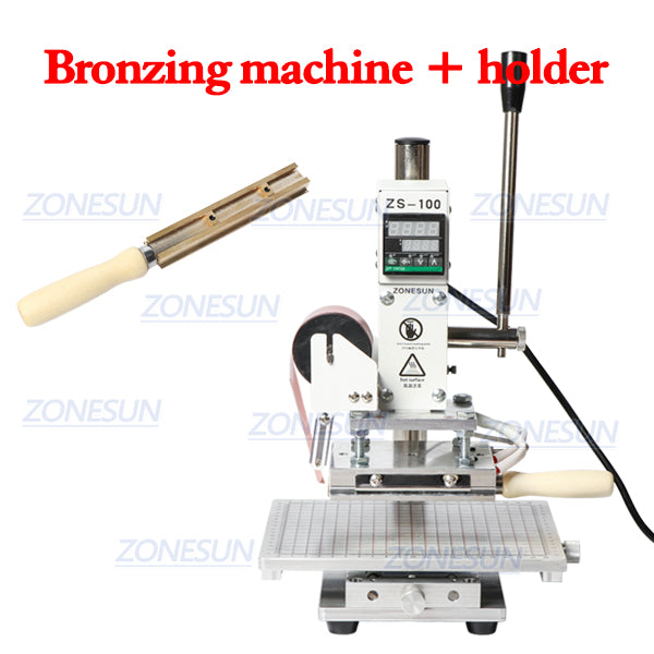 ZONESUN ZS-190 Custom Brass Hot Foil Stamping Machine