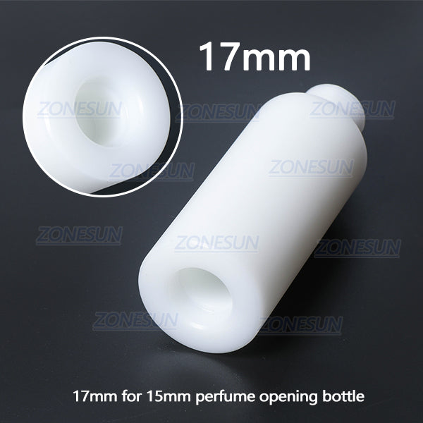 ZONESUN 15/17/22mm Manual Perfume Spray Bottle Collar Ring Capping Head of Capping Crimping Machine