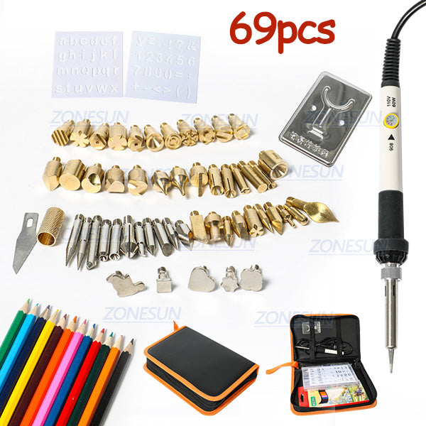 Wood Burning Kit Pyrography Pen Embossing Carving Soldering Iron