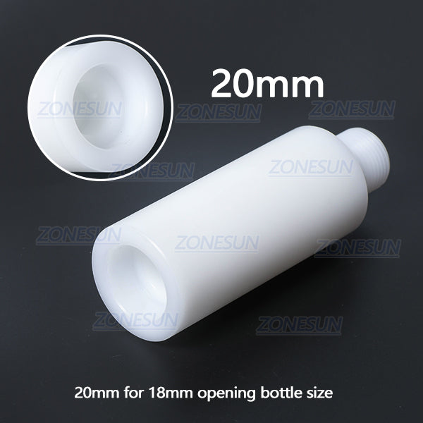ZONESUN 15/17/22mm Manual Perfume Spray Bottle Collar Ring Capping Head of Capping Crimping Machine