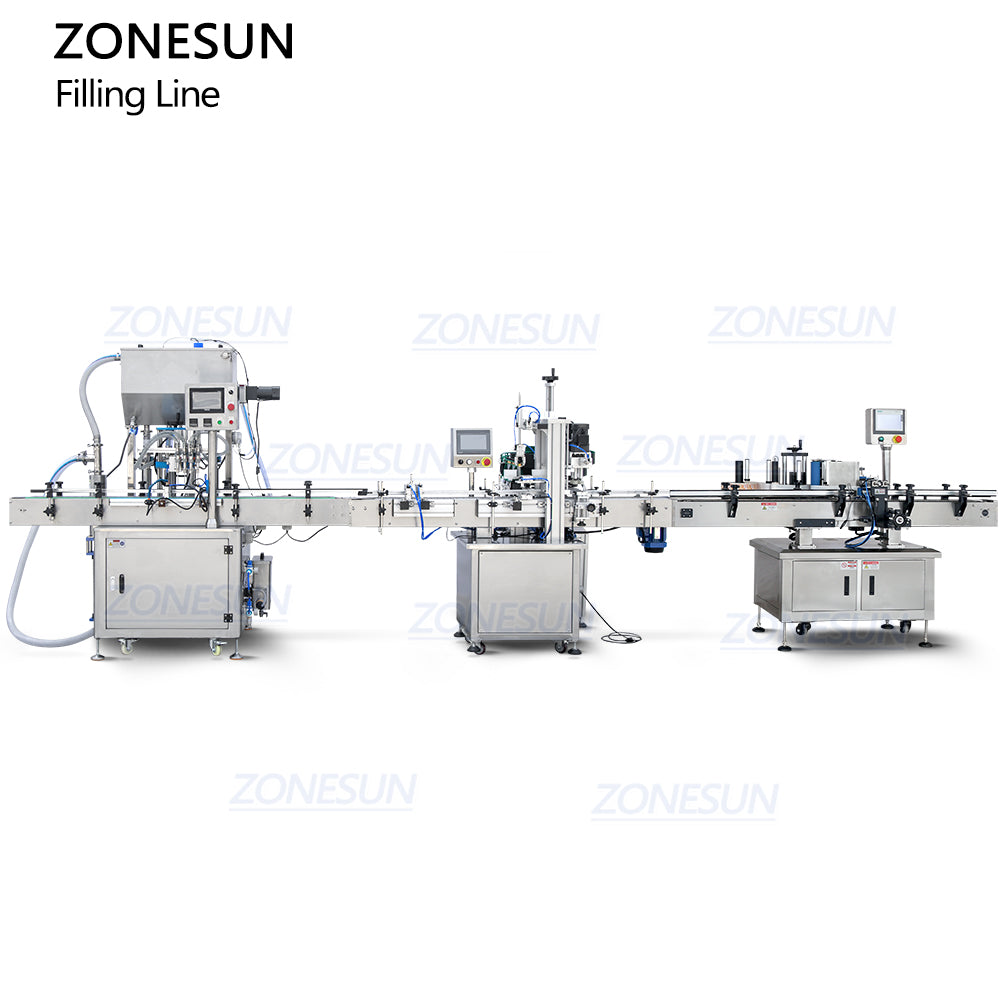 Automatic Essential Oil Bottle Filling Line