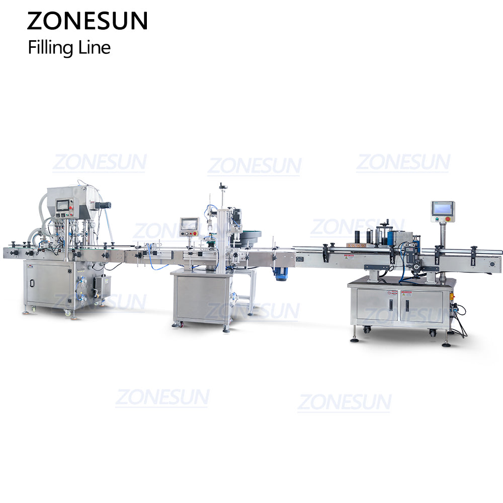 Automatic Bottle Filling Line For Essential Oil 