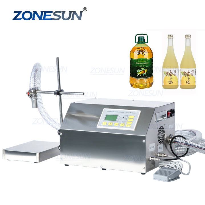  ZS-DP431W Semi Automatic Diaphragm Pump Filling Weighing Machine