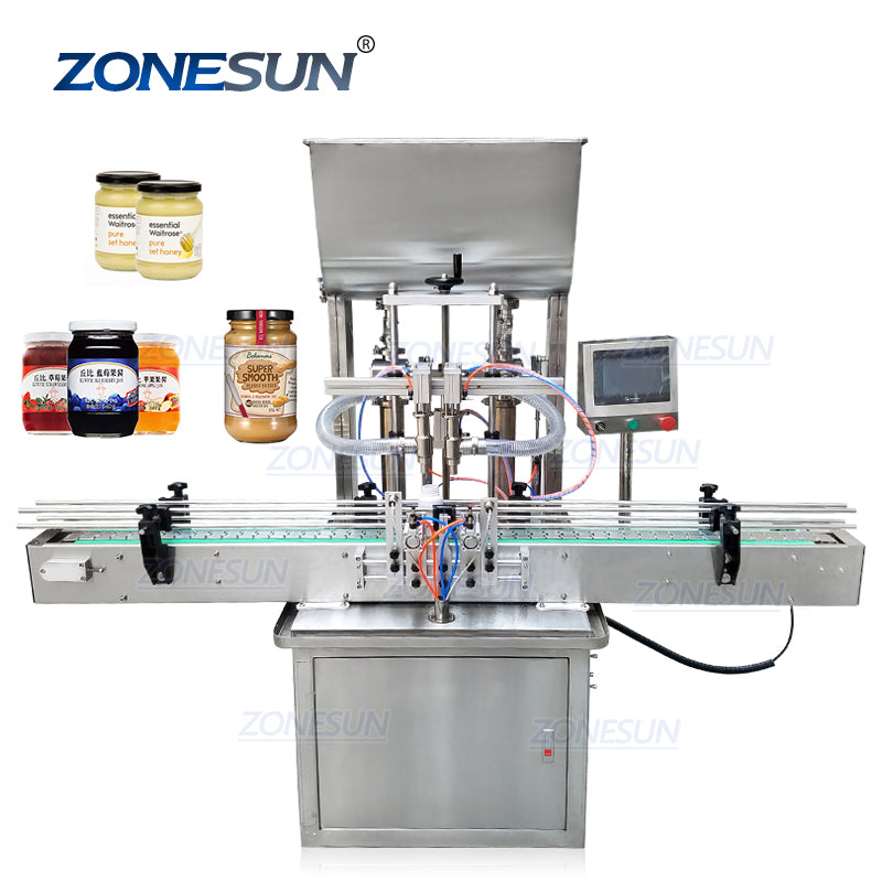 2 nozzles  Automatic Paste Filling Machine