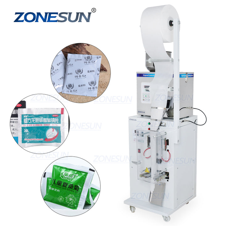 Automatic powder  filling sealing machine three sides seal 