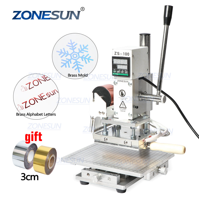 ZS-100C Hot Foil Stamping Machine