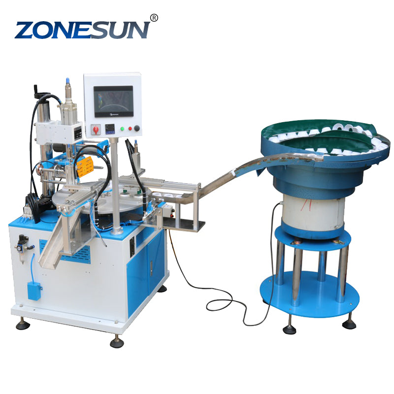 ZONESUN ZY-819S Automatic Stamping Machine leather LOGO Creasing machi